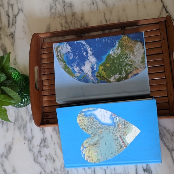 Set of 2 Blue Coffee Table Books - Picture 4 of 6